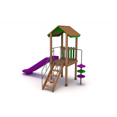 44 A Standard Wooden Playground